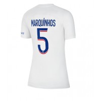 Dres Paris Saint-Germain Marquinhos #5 Rezervni za Žensko 2022-23 Kratak Rukav